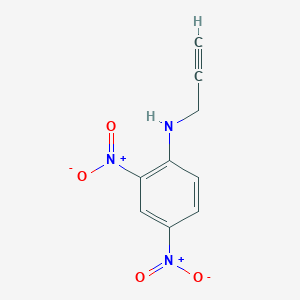 molecular formula C9H7N3O4 B8728219 N-(2-Propynyl)-2,4-dinitroaniline 