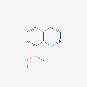 molecular formula C11H11NO B8728292 1-(Isoquinolin-8-yl)ethanol 