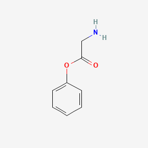 molecular formula C8H9NO2 B8728338 Phenyl 2-aminoacetate 
