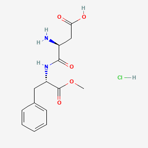 molecular formula C14H19ClN2O5 B8728561 Aspartame Hydrochloride CAS No. 5910-52-1