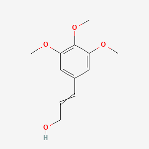 molecular formula C12H16O4 B8728570 3-(3,4,5-Trimethoxyphenyl)-2-propen-1-ol 