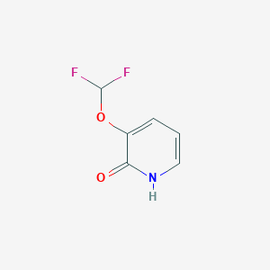 molecular formula C6H5F2NO2 B8728597 3-(Difluoromethoxy)pyridin-2-ol 
