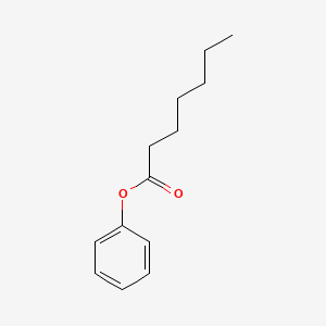 molecular formula C13H18O2 B8728616 Phenyl heptanoate CAS No. 56052-14-3
