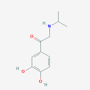 molecular formula C11H15NO3 B087287 Isoproterenone CAS No. 121-28-8