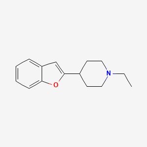 4-(Benzofuran-2-yl)-1-ethylpiperidine