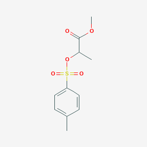 Propanoic acid, 2-[[(4-methylphenyl)sulfonyl]oxy]-, methyl ester