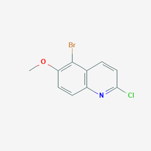 5-Bromo-2-chloro-6-methoxyquinoline