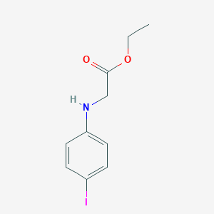 Ethyl 2-(4-iodoanilino)acetate