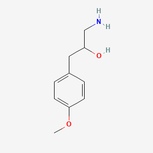 molecular formula C10H15NO2 B8728858 1-Amino-3-(4-methoxyphenyl)propan-2-ol 