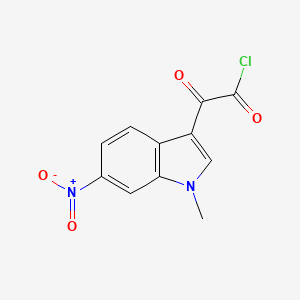 (1-Methyl-6-nitro-1H-indol-3-yl)-oxo-acetyl chloride