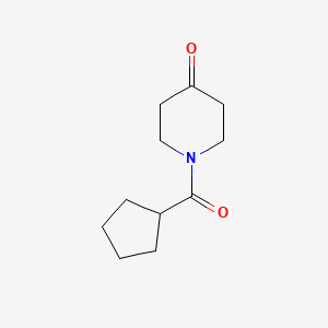 1-(Cyclopentanecarbonyl)piperidin-4-one