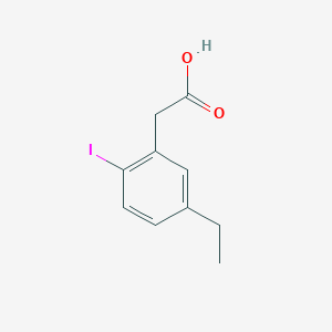 5-Ethyl-2-iodophenylacetic acid