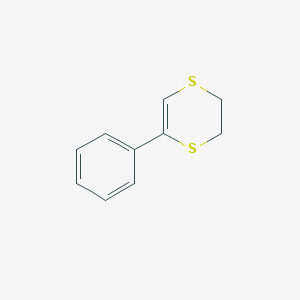 B8729195 1,4-Dithiin, 2,3-dihydro-5-phenyl- CAS No. 35756-26-4