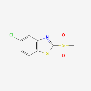 5-Chloro-2-(methylsulfonyl)benzo[d]thiazole