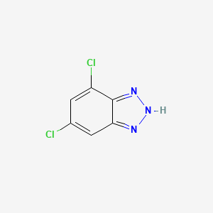 molecular formula C6H3Cl2N3 B8729240 5,7-Dichloro-1h-Benzotriazole 