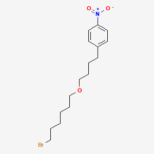 1-(4-((6-Bromohexyl)oxy)butyl)-4-nitrobenzene