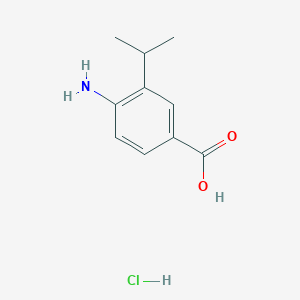 4-Amino-3-isopropylbenzoic acid hydrochloride
