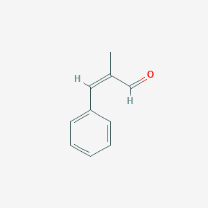 molecular formula C10H10O B087293 α-甲基肉桂醛 CAS No. 101-39-3