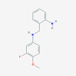 N-(2-aminobenzyl)-3-fluoro-4-methoxyaniline