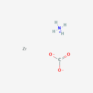 molecular formula CH4NO3Zr- B8729331 Azanium;zirconium;carbonate 