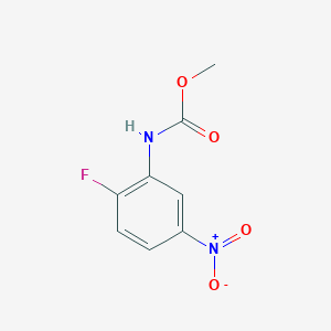 Methyl 2-fluoro-5-nitrophenylcarbamate