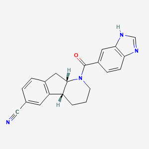 molecular formula C21H18N4O B8729569 280Xkm6Z2K CAS No. 1303515-32-3