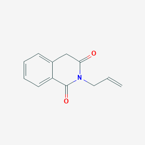 molecular formula C12H11NO2 B8729795 2-allylisoquinoline-1,3 (2H, 4H)-dione CAS No. 22367-13-1