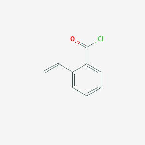 molecular formula C9H7ClO B8730035 2-Ethenylbenzoyl chloride CAS No. 28269-50-3
