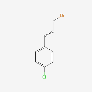 molecular formula C9H8BrCl B8730079 p-Chlorocinnamyl bromide 