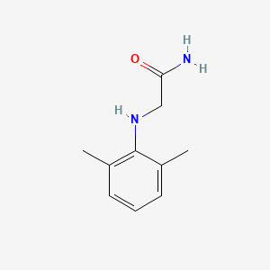 molecular formula C10H14N2O B8730130 2,6-Dimethylanilino acetic acid amide CAS No. 55883-03-9