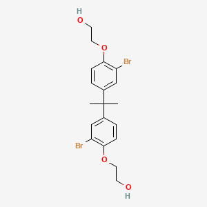 B8730156 2,2'-((1-Methylethylidene)bis((2-bromo-4,1-phenylene)oxy))bisethanol CAS No. 65581-15-9