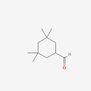 3,3,5,5-Tetramethylcyclohexane-1-carbaldehyde