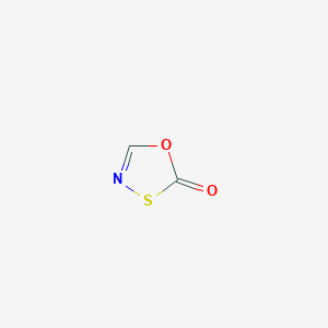 molecular formula C2HNO2S B8730521 1,3,4-Oxathiazol-2-one CAS No. 64487-69-0