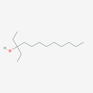 molecular formula C14H30O B8730554 3-Ethyl-3-dodecanol CAS No. 68066-05-7