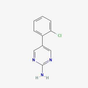 5-(2-Chlorophenyl)pyrimidin-2-amine