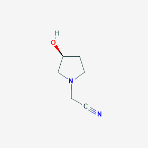 (S)-2-(3-Hydroxypyrrolidin-1-yl)acetonitrile