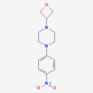 1-(4-Nitrophenyl)-4-(oxetan-3-yl)piperazine