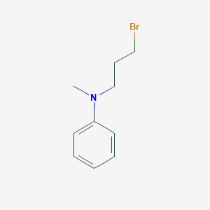 molecular formula C10H14BrN B8730814 N-(3-bromopropyl)-N-methylaniline 