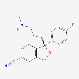 (R)-1-(4-Fluorophenyl)-1-(3-(methylamino)propyl)-1,3-dihydroisobenzofuran-5-carbonitrile