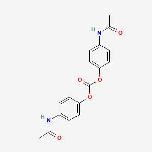 molecular formula C17H16N2O5 B8730888 Bis(4-acetamidophenyl) carbonate CAS No. 19872-72-1