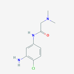 N-(3-Amino-4-chlorophenyl)-2-(dimethylamino)acetamide