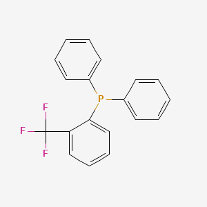 Diphenyl[2-(trifluoromethyl)phenyl]phosphane