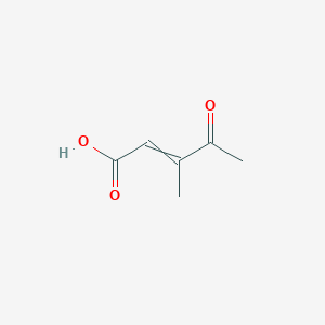 3-Methyl-4-oxopent-2-enoic acid