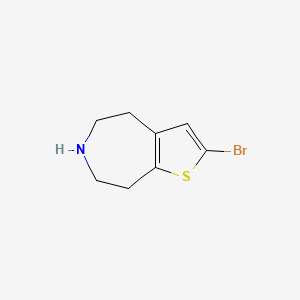2-Bromo-5,6,7,8-tetrahydro-4H-thieno[2,3-D]azepine