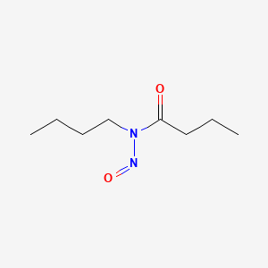 molecular formula C8H16N2O2 B8731044 N-Butyl-N-nitrosobutyramide CAS No. 78455-93-3