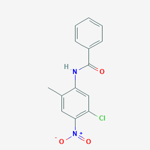 N-(5-Chloro-2-methyl-4-nitro-phenyl)-benzamide