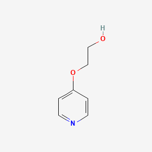 molecular formula C7H9NO2 B8731067 2-(Pyridin-4-yloxy)ethanol 