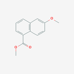 molecular formula C13H12O3 B8731074 Methyl 6-methoxy-1-naphthoate CAS No. 61109-48-6