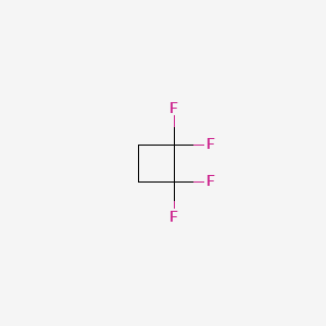 molecular formula C4H4F4 B8731081 1,1,2,2-Tetrafluorocyclobutane CAS No. 374-12-9