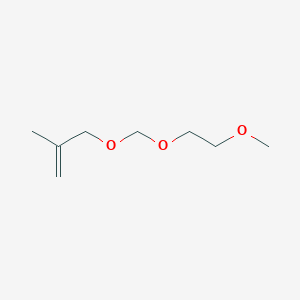 molecular formula C8H16O3 B8731121 2-Methyl-4,6,9-trioxa-1-decene 